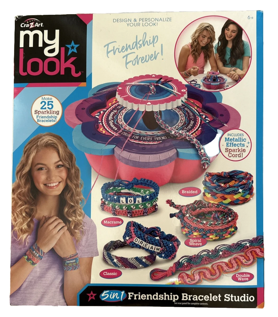 Cra Z Art My Look 6 in 1 Friendship Bracelet Studio Design