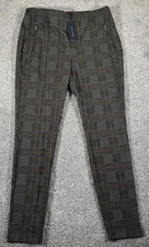 Tommy Hilfiger Pants Womens Medium Preppy Academia Office Glen Plaid Classic