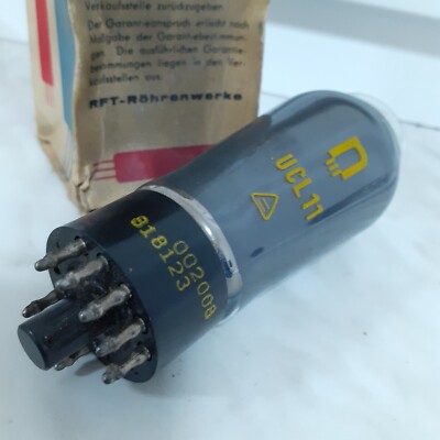 DDR,RFT,Röhre UCL11,Elekronenröhre,Radio,unbenutzt,original