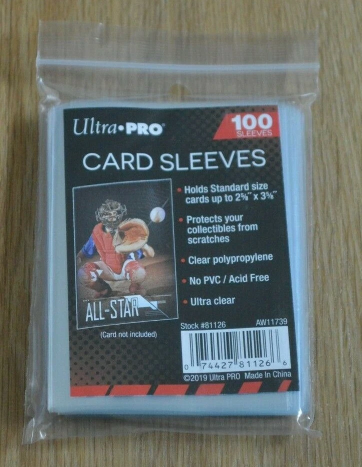 Ultra Pro Soft Sleeves 100 Hüllen clear 67x92mm für Yu-Gi-Oh! Magic Pokemon