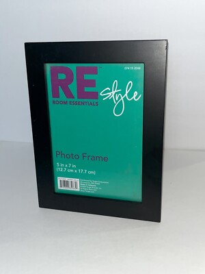 RE Room Essentials Style Photo Frame 5'' X7'' Color - Black