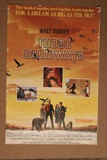 Those Calloways (1965) pressbook - free shipping