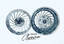 HAYABUSA 240 FAT TIRE CHROME ICE WHEEL PACKAGE 2013-2020 SUZUKI HAYABUSA ABS