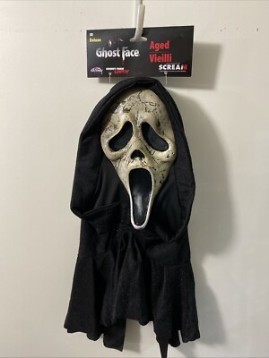 scream Ⅵ funwold製 ghost face mask Aged Scream 6 Mask Ghost Face Officially Licensed Funworld