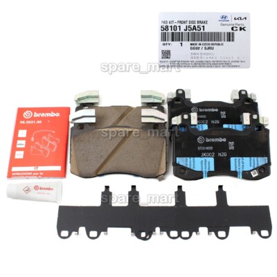 Brake Pad Kit Brembo Front 58101J5A51 for Genesis * See
