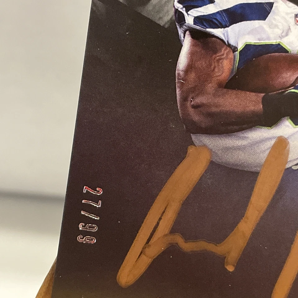 Rashaad Penny 2018 Origins Bronze Autograph 27/99 - Image 2 of 3
