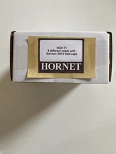 Hornet 1/35 (5) Different Heads With German WWI Field Caps Resin Set