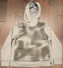 Women's Nike Chicago White Sox Dri-Fit Gray Hoodie - Sz Large - MLB Baseball