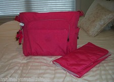 NWT Kipling KYLER Large Baby Diaper Tote Bag Vibrant Pink TM5327
