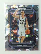 2022-23 Panini NBA Prizm STEVE NASH Silver Cracked Ice Prizm #289 Suns