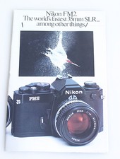 BROCHURE FOR NIKON FM2