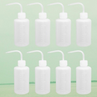  8 Pcs Spray Bottle Garden Large Bottles Gardening Scale Marks Watering White