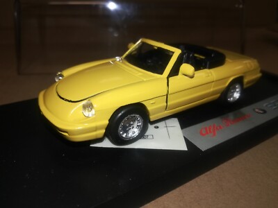 1 43 Alfa Romeo Spider Hood down With Decals by ARS Models of Italy