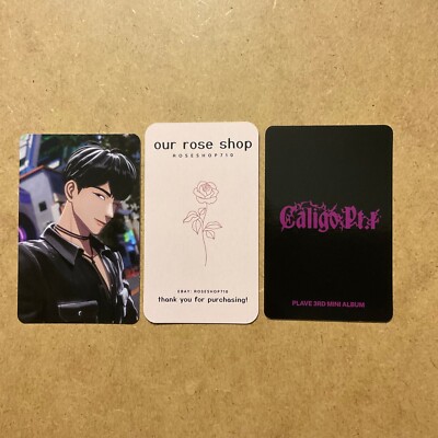 Plave Caligo Pt.1 Aladin Preorder Benefit POB Photocard PC | eBay
