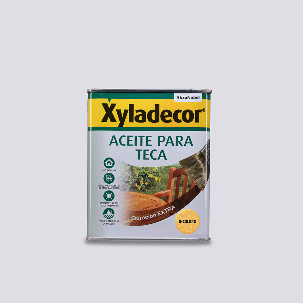 E3/25049 XYLADECOR ACEITE INCOLORO PARA TECA 0,75L 5089084
