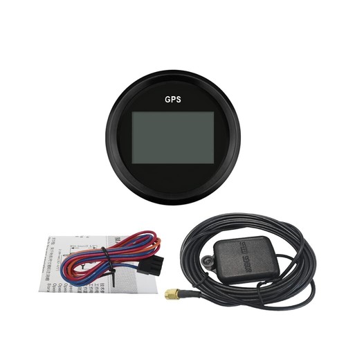 Warranted Digital GPS Speedometer Kit - Waterproof & Red Backlight, 52mm - Picture 7 of 8