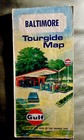 Gulf Oil - 2 -Tourgide  MAPS - BALTIMORE , MD  Different Road Maps - 1966 & 1968 — photo 5