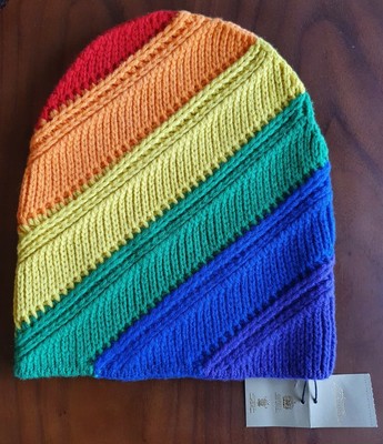 burberry rainbow hat