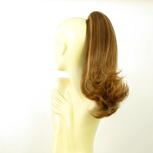 Hairpiece ponytail 15.75 golden brown wick 8/6bt27b peruk - Imagen 2 de 7