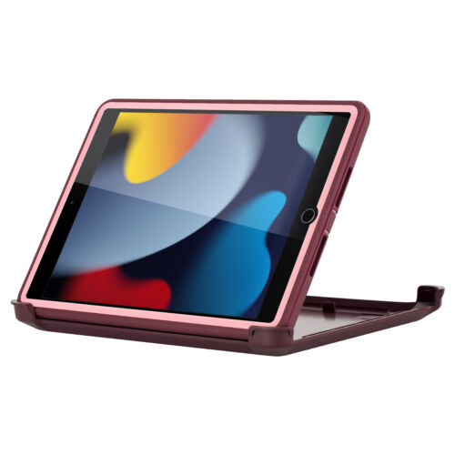 Für iPad 9. 8. 7. Gen 10,2 Zoll Hybrid Stoßfest Robust Ständer Etui Abdeckung - Bild 19 von 23