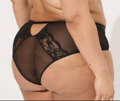 Torrid Sexy Black Satin & Lace Retro Tanga High Rise Panty Plus Size 3X, 22/24 | eBay Torrid Sexy Black Satin & Lace Retro Tanga High Rise Panty Plus Size 3X, 22/24 | eBay