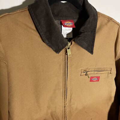 VTG Dickies Detroit Style Blanket Lined Duck Canvas Work Jacket