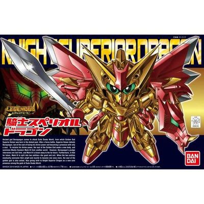 BANDAI BB Senshi 400 LEGENDBB KNIGHT SUPERIOR DRAGON Plastik Modellbausatz NE...