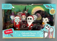 Nightmare Before Christmas Halloween Town Lock Stock Barrel Jack Zero Figures