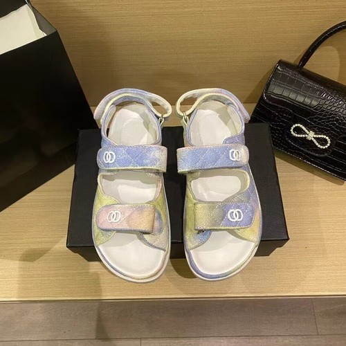 Women Summer Flat Sandals Letter C Casual Beach Fashion Shoes UK Size 3-7 Gift - Picture 27 of 27