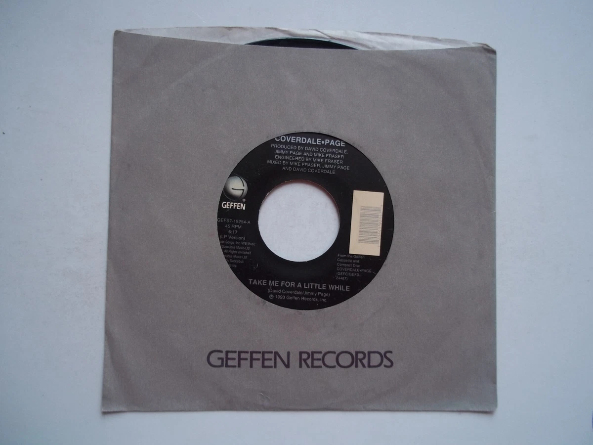 Coverdale Page レコード UK オリジナル EMD 1041 Coverdale Page レコード UK オリジナル EMD 1041