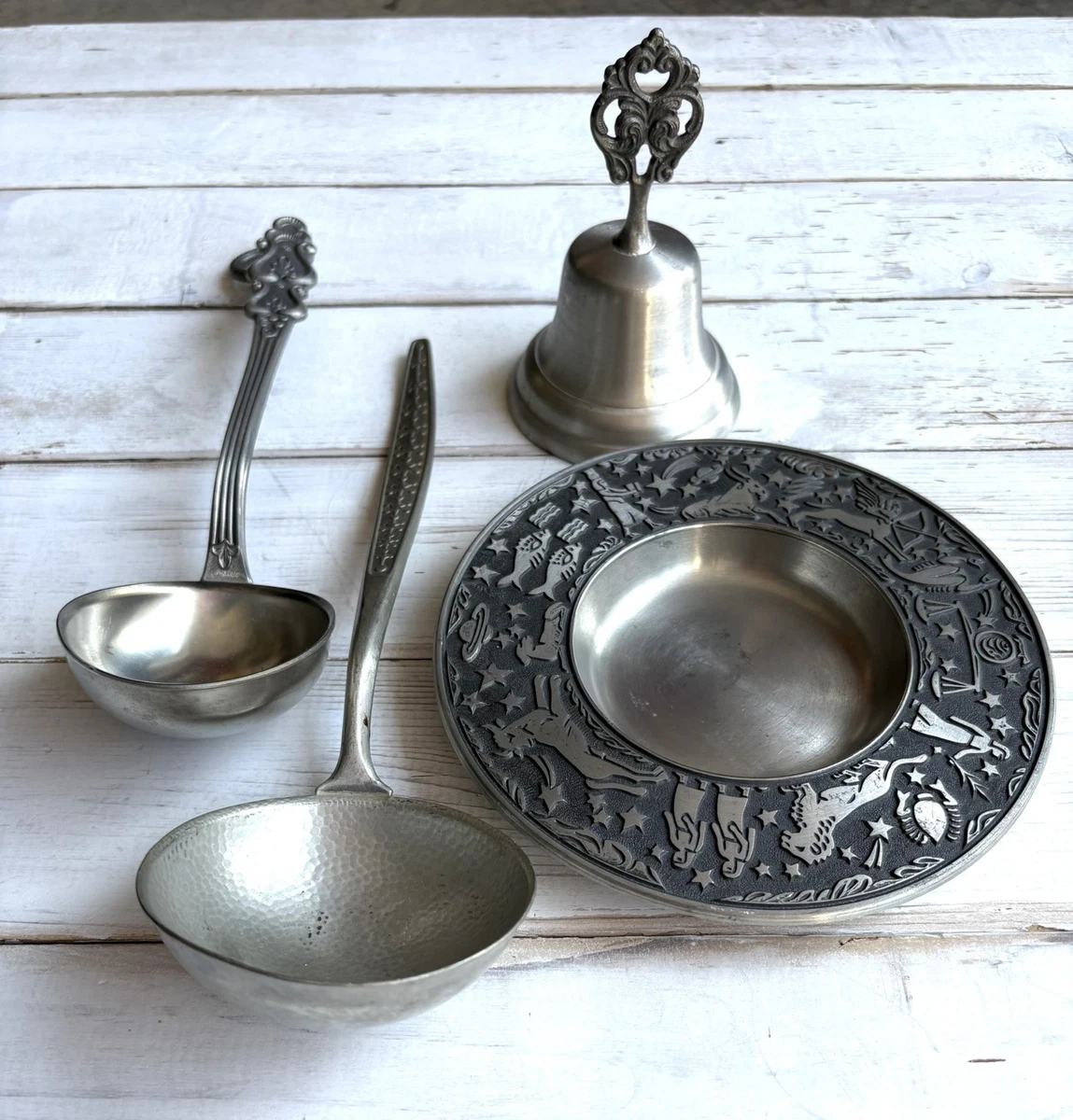 Vintage Pewter Spoons In Collectible Pewter Metalware for sale | eBay