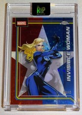 2026 Topps Chrome Marvel Invisible Woman #55 Captain America's Star Refractor/41