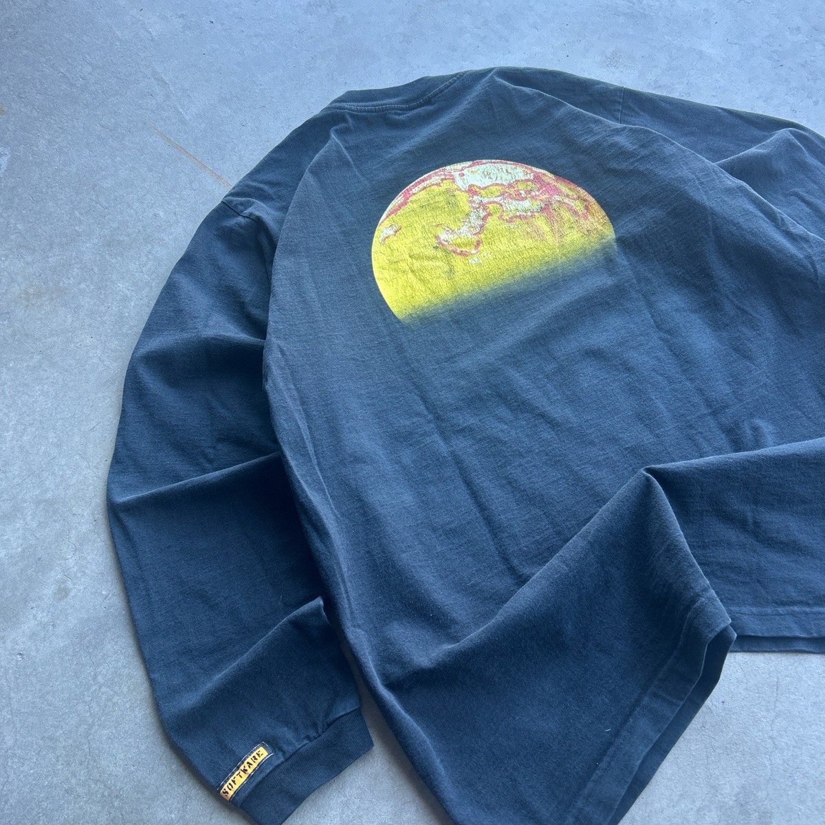 RARE Vintage Oakley Software skull Rising Sun Long Sleeve | eBay