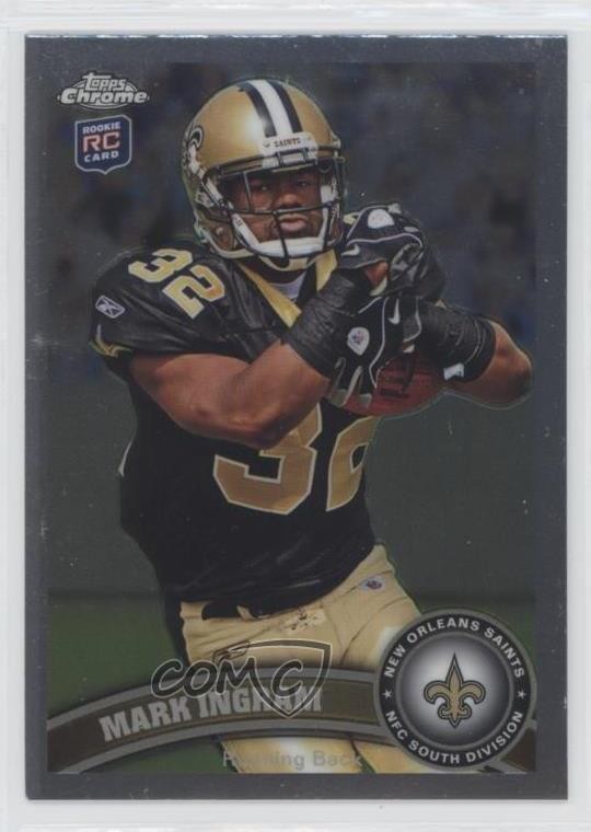 2011 Topps Chrome Mark Ingram (Ball in Left Hand) #50 0nr3