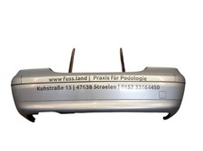 Stoßstange Stoßfänger hinten Brillantsilber 744 für MERCEDES  C-KLASSE W203 220