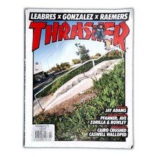 Thrasher Magazine November (2014) - Leabres Gonzalez Raemers Cover Skateboarding
