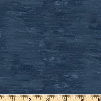 P&B TEXTILES Lakeside Days Navy Blender Water Texture 5737 N Cotton Fabric Quilt By half yard