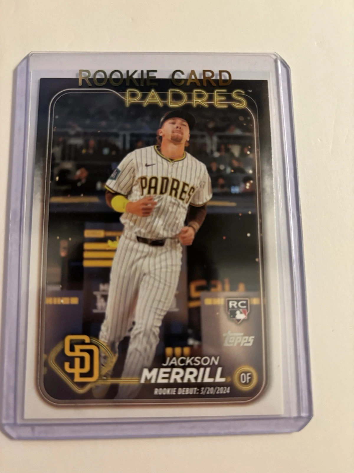 2024 Topps Update Rookie Debut Jackson Merrill #US169 Rookie RC