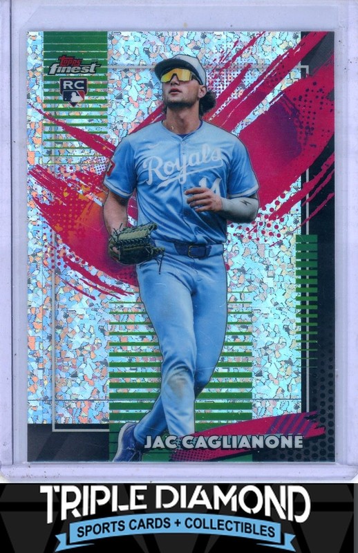 2026 Topps Finest Jac Caglianone Rookie Rare Mini Diamond Refractor E215