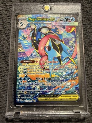 Mega Greninja ex 116/086 Me04: Chaos Rising Holo | eBay