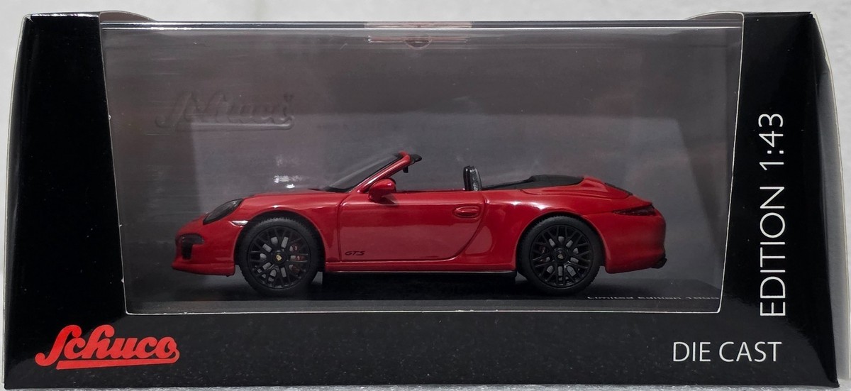 Porsche 911 (991) Carrera 4 GTS Cabriolet 2015 Red 1:43 Schuco