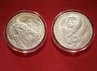 1oz (1) 2015 The Year Of The Ram(1)1oz Year Of The Monkey 999 Fine Silver Rounds
