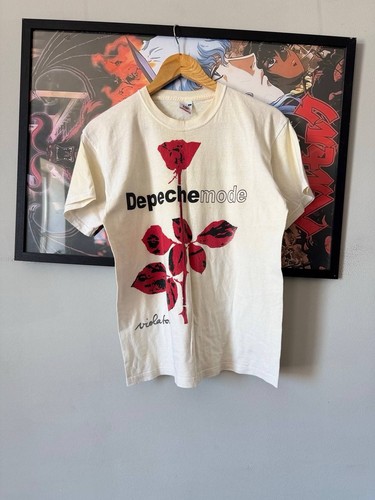 Depeche Mode Violator Delta Machine Tour T Shirt Size M Screen Stars Rose