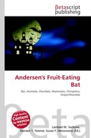 Lambert M. Surhone (U. A.) | Andersen's Fruit-Eating Bat | Taschenbuch (2026)