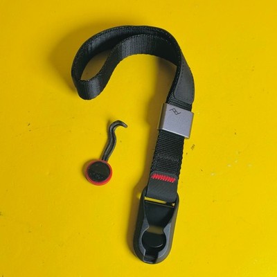 Peak Design Cuff Camera Wrist Strap Black w/ Anchor Link Excellent