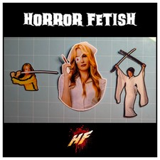 Kill Bill Horror Movie Character Inspired Die Cut Waterproof Laminated Sticker Kill Bill Horror Movie Character Inspired Die Cut Waterproof Laminated Sticker