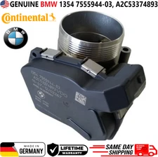GENUINE Throttle Body For 2007-2015 BMW 4.4L Turbo, 1354 7555944-03, A2C53374893