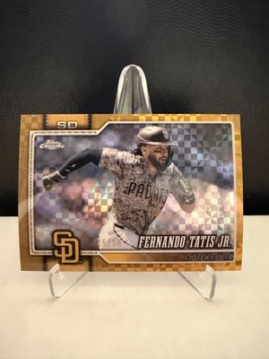 Fernando Tatis Jr 2026 Topps Chrome Gold X-Fractor /50
