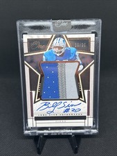 2023 Panini One Billy Sims Lone Star Jersey Patch Autograph Bronze /25 Lions