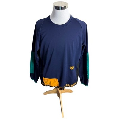 nike sportswear colorblocked fleece sweatshirt